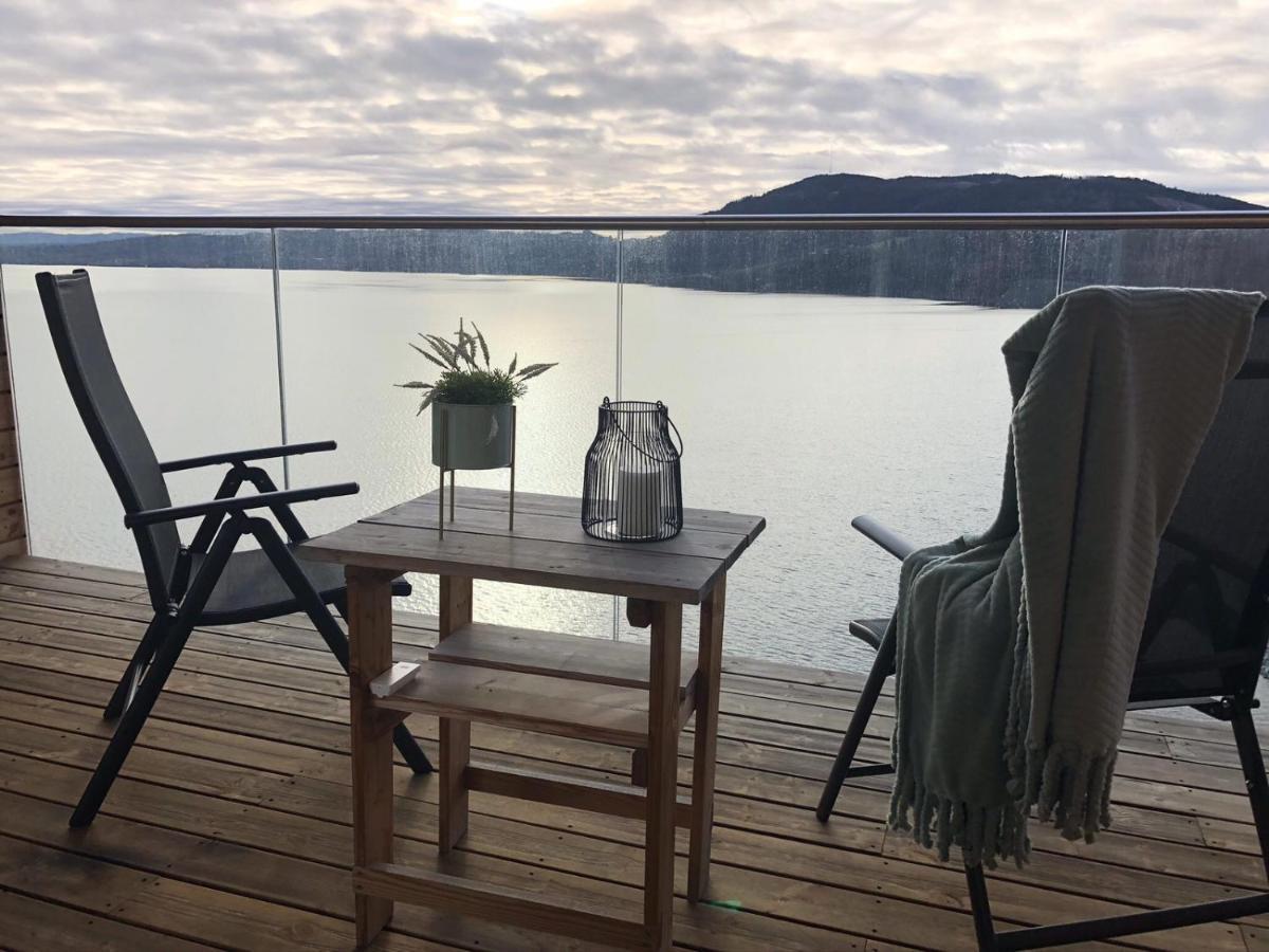 Mjos Tower Suite - Lovely Lake View Brumunddal Bagian luar foto